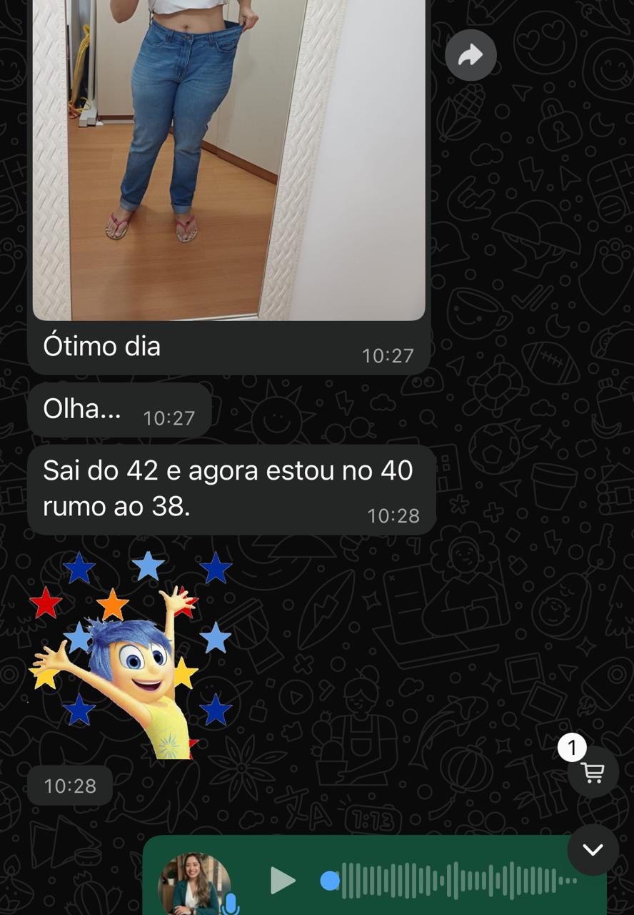 Depoimento no WhatsApp